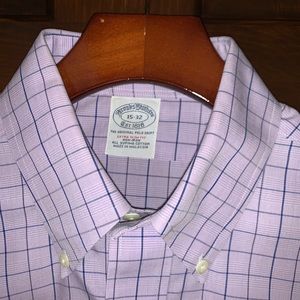 Brooks Brothers Non-Iron Men’s Dress Shirt 15/32